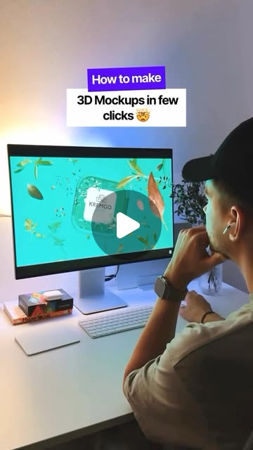 How to make 3D mockups in few clicks