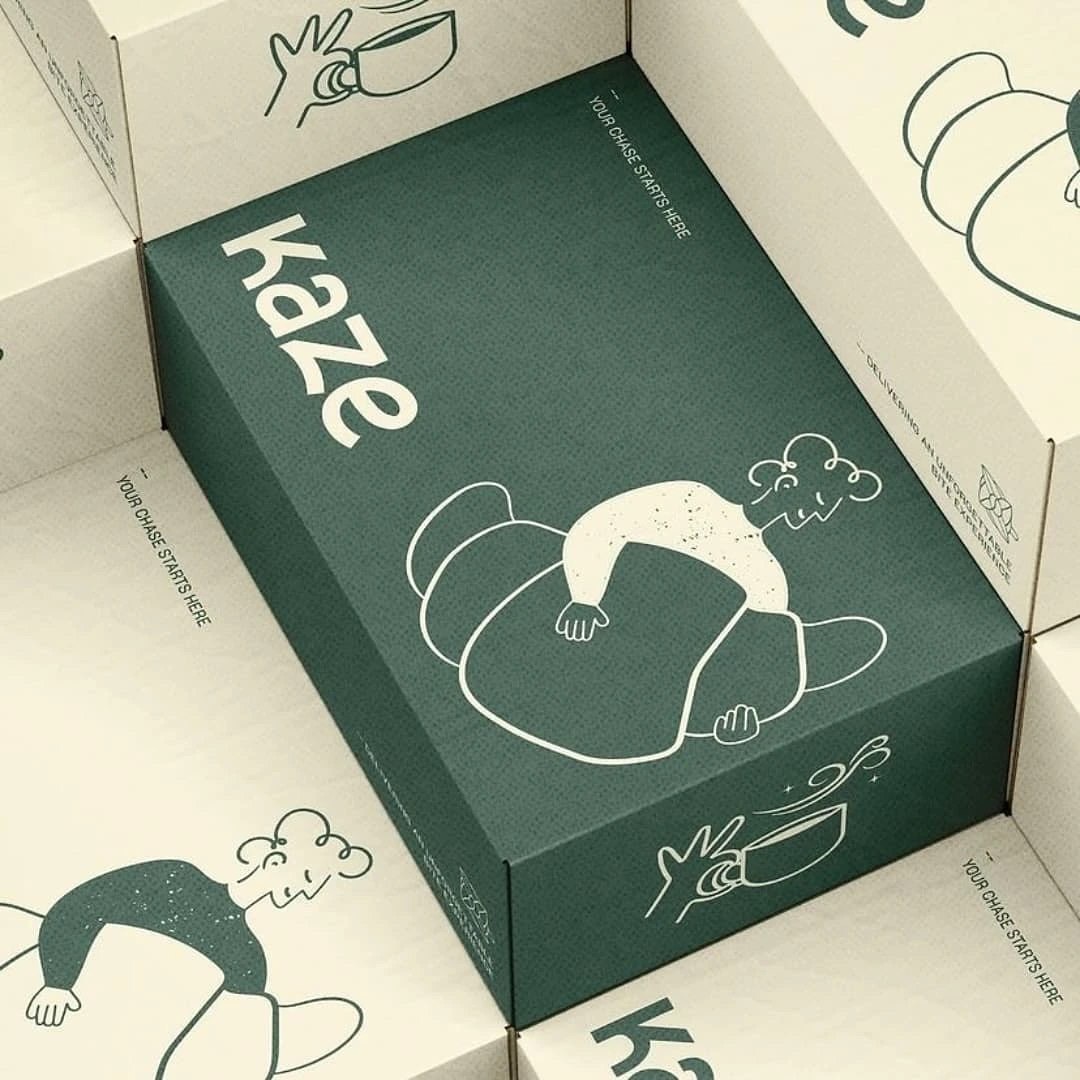 Rebranding and Packaging Design for KAZE