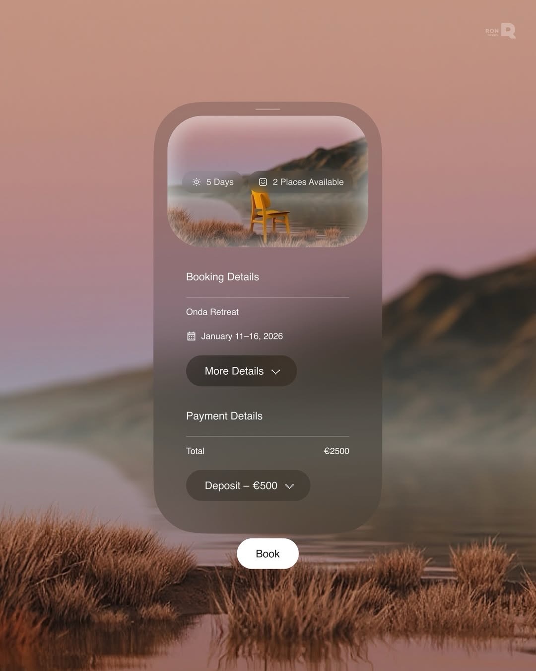 Rivora client reached out because their retreat platform wasn’t converting