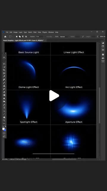 Lights in Photoshop