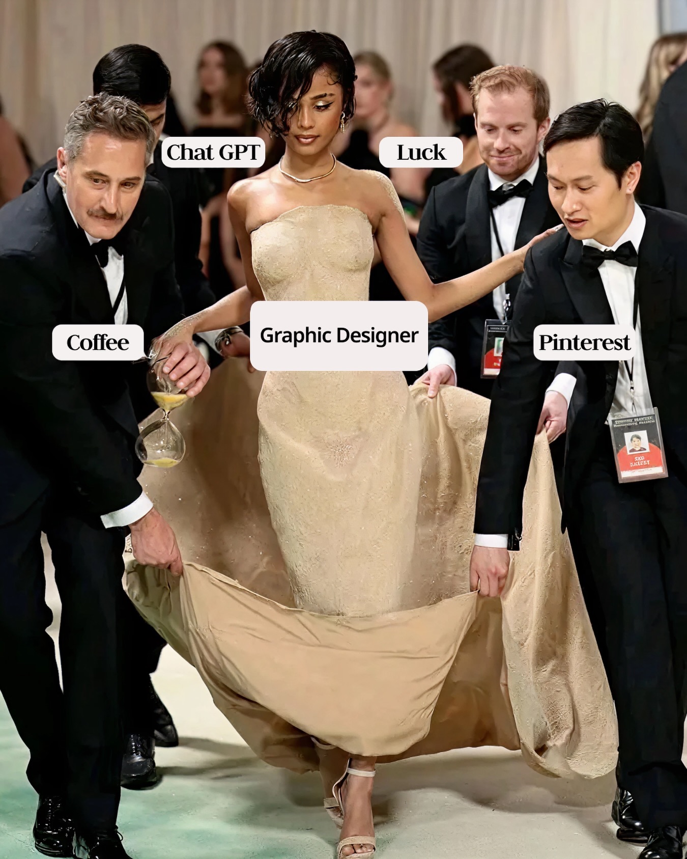 Logo Brainy: Graphic designer meme