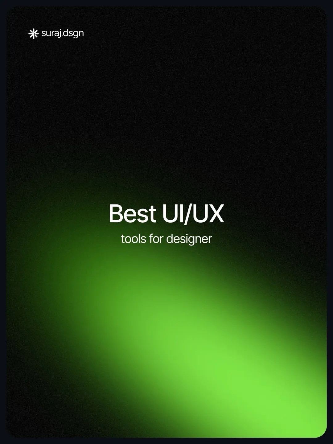🚀 Best UI/UX Design Tools Every Designer Should Use