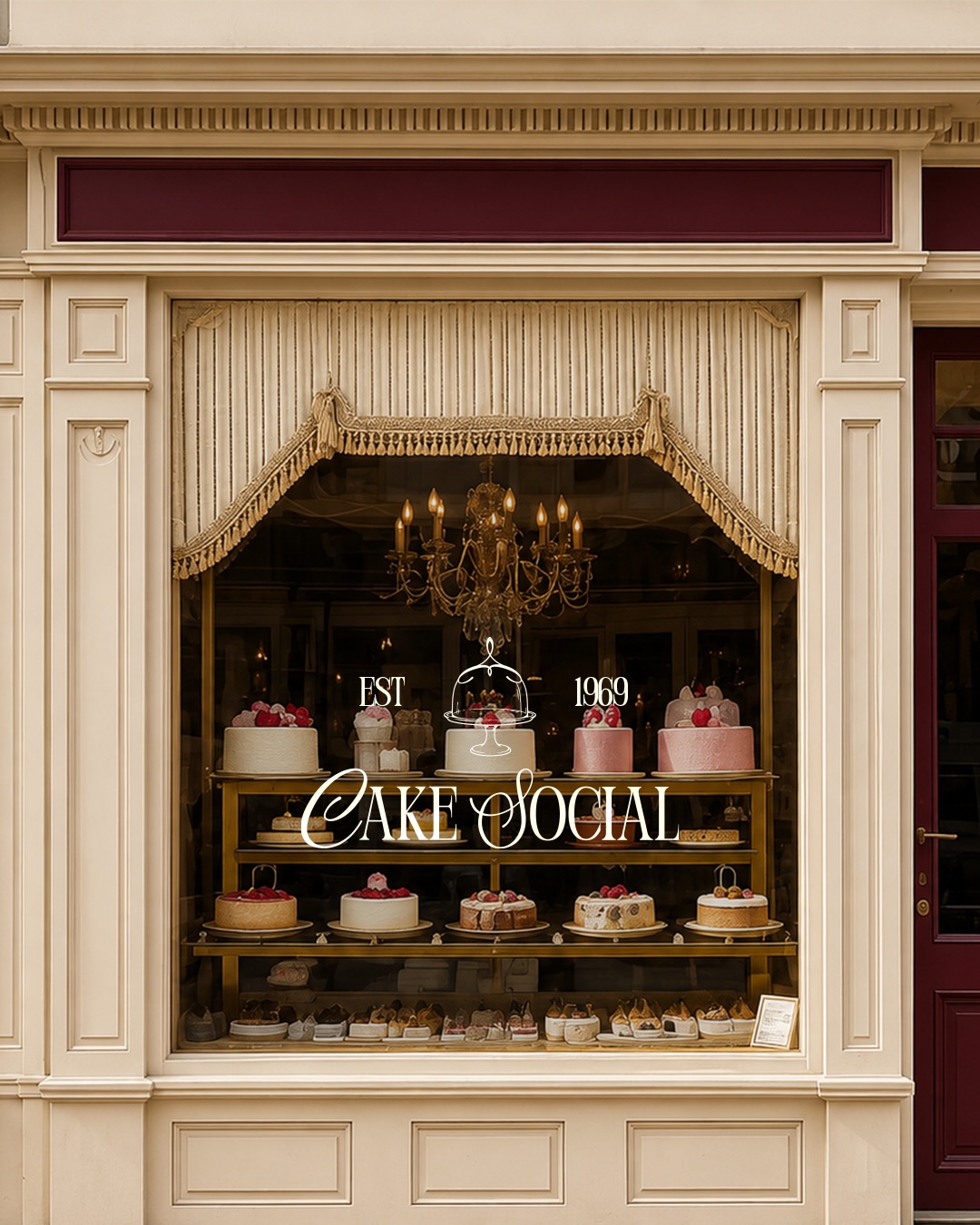 Cake Social is a playful celebration of cake, built around one simple idea  every slice