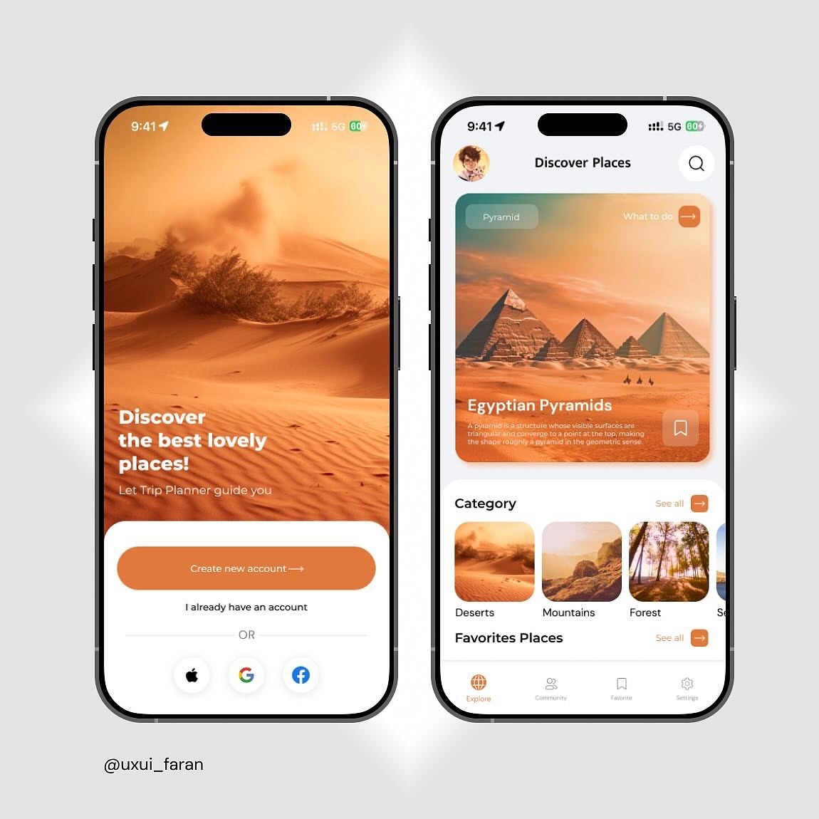 Travel Booking App Ui Design