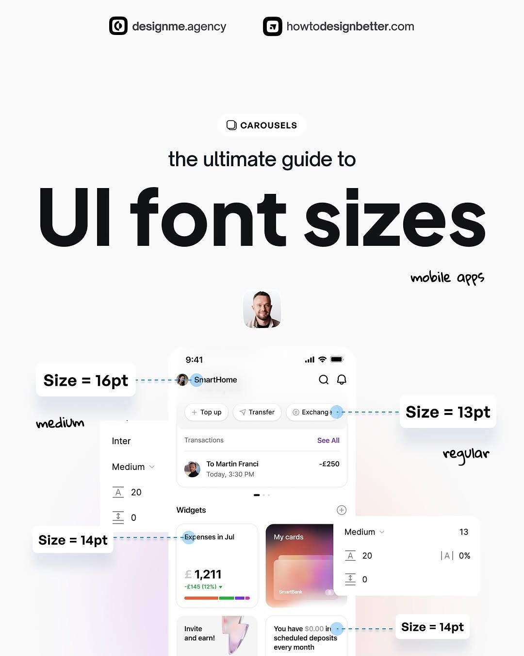 The ultimate guide to font sizes in UI (for mobile apps)