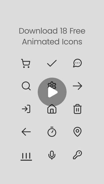 Phase: Animated icons, free pack