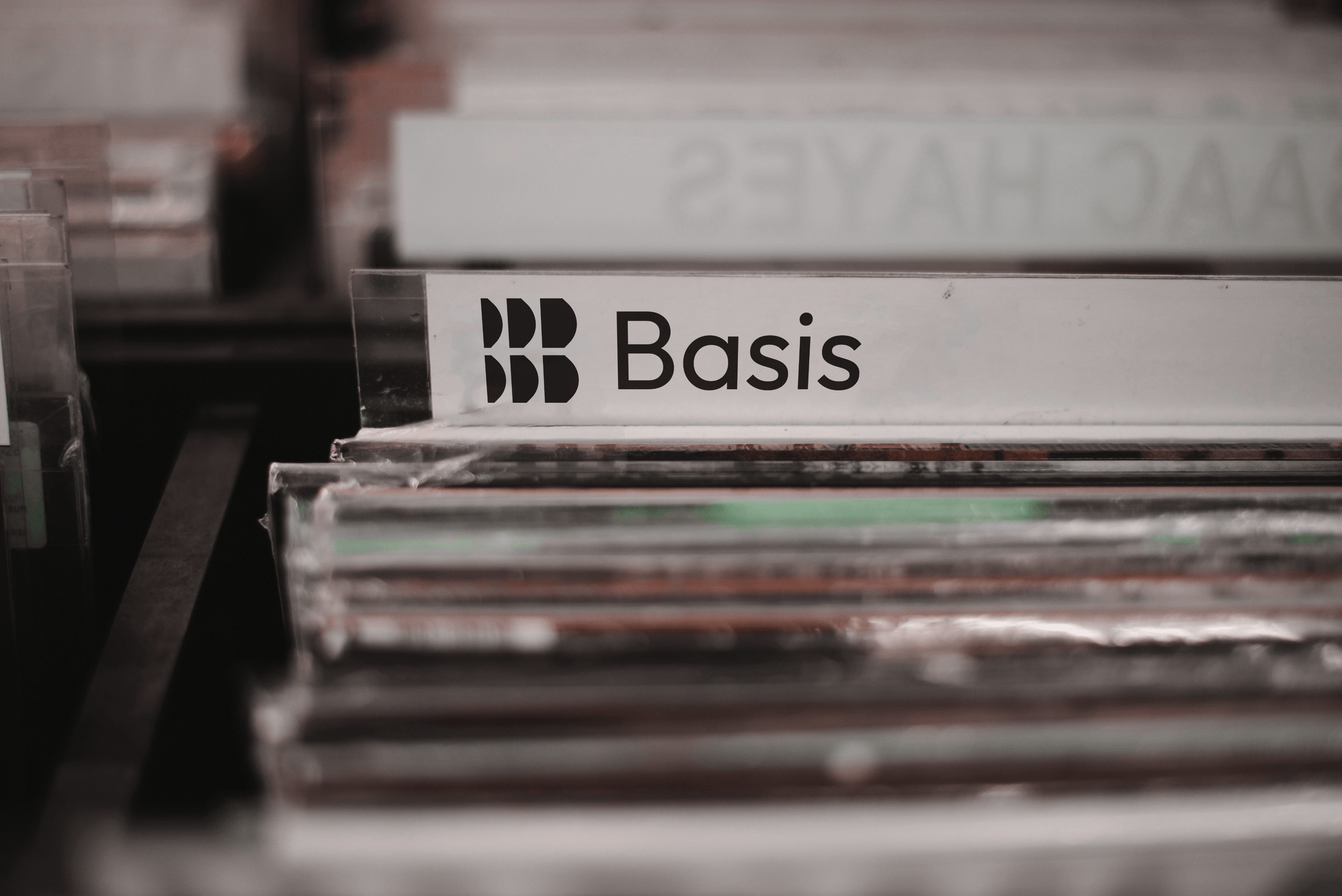 Basis vinyl record sleeve design