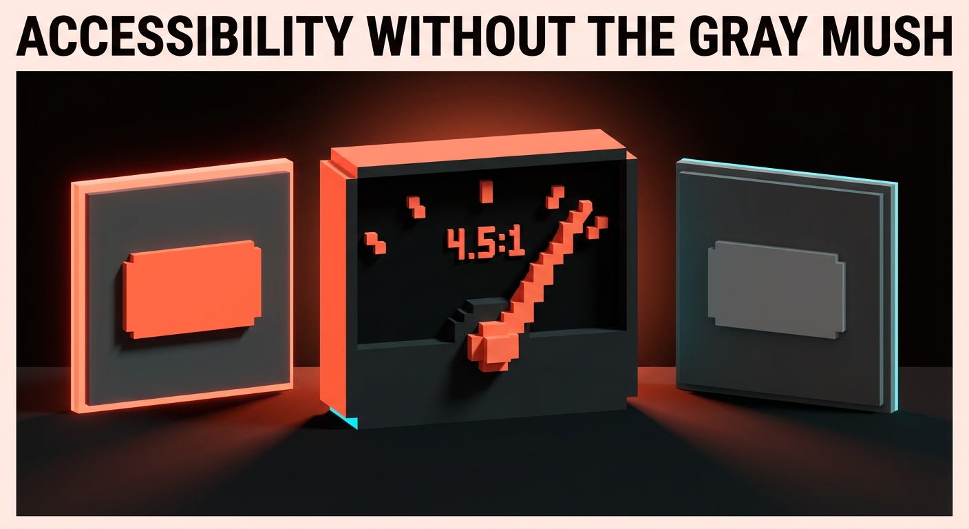 accessible color contrast