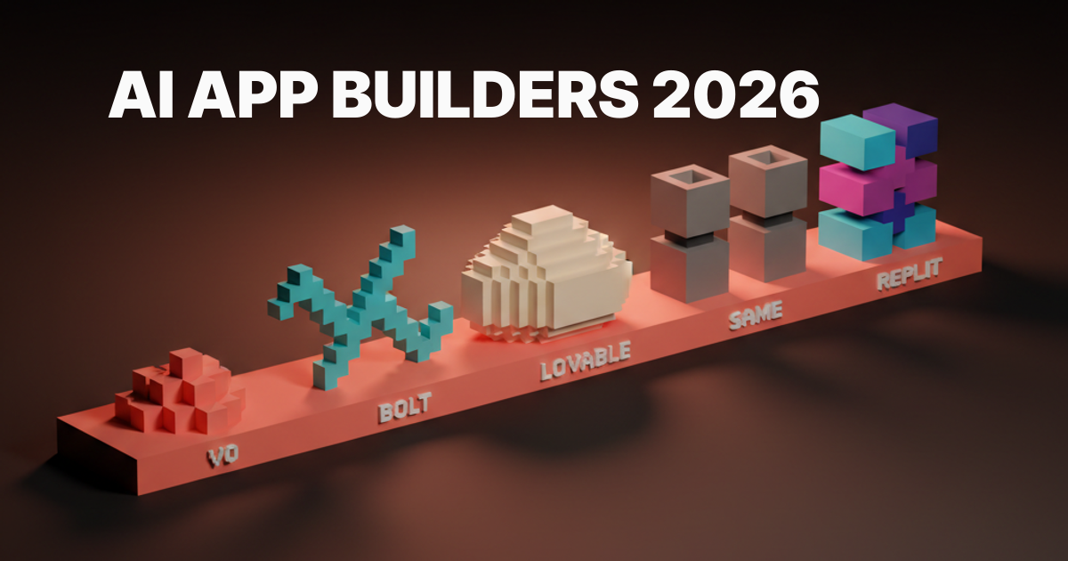 ai app builders compared 2026