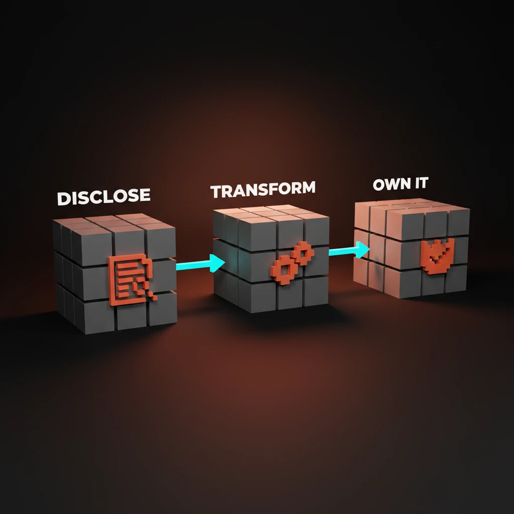 تصویر Voxel از خط جداکننده بین هنر کمک‌گرفته‌شده با هوش مصنوعی و خروجی خام هوش مصنوعی ویرایش‌نشده.