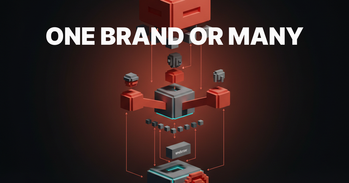 brand architecture models