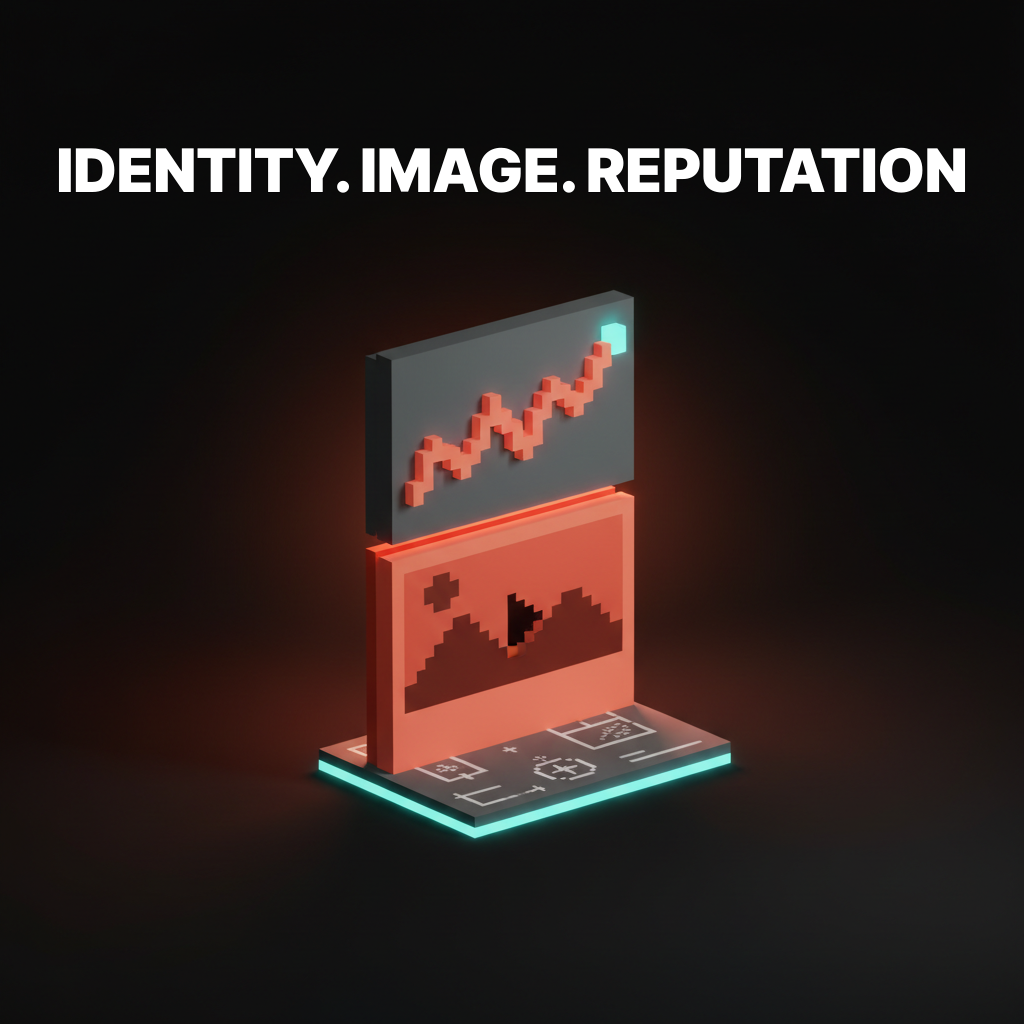 brand identity vs brand image