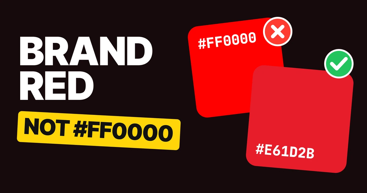 Brand Red Is Not #FF0000: How Coca-Cola, LEGO, Levi's and Netflix Use Red