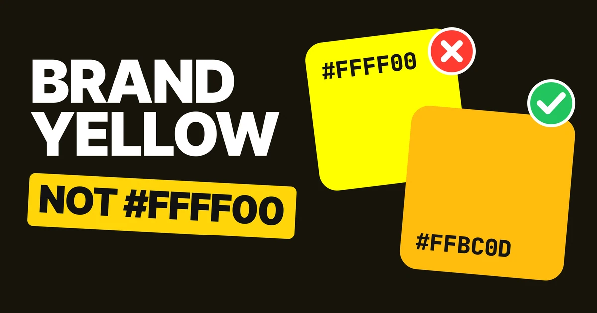 Brand Yellow Is Not #FFFF00: How McDonald's, IKEA, DHL and Nikon Use Yellow