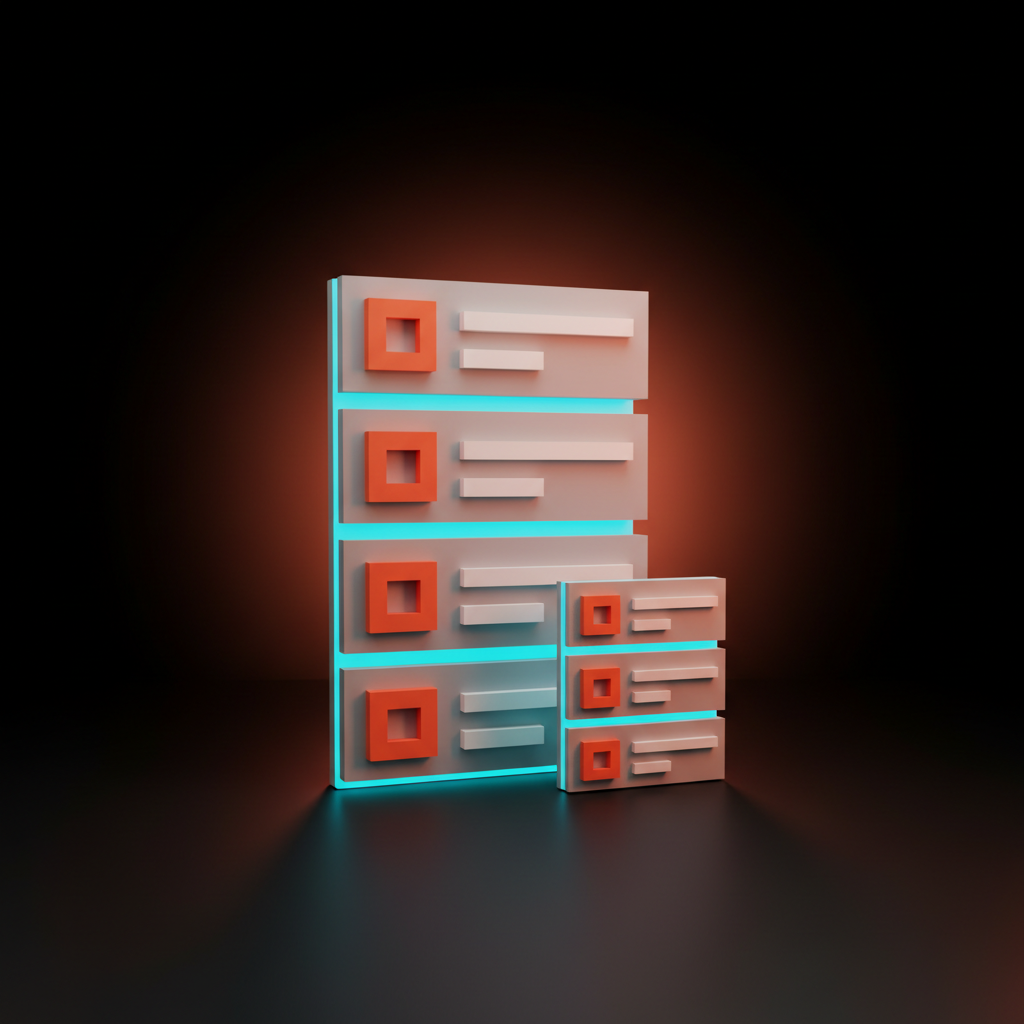 Voxel checklist card stack labeled spec, metrics, ship date, user research, roadmap, write-up, suggesting a real ownership document