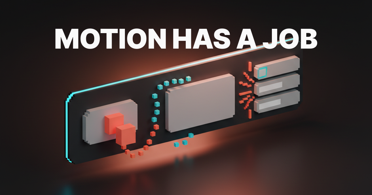 motion design principles