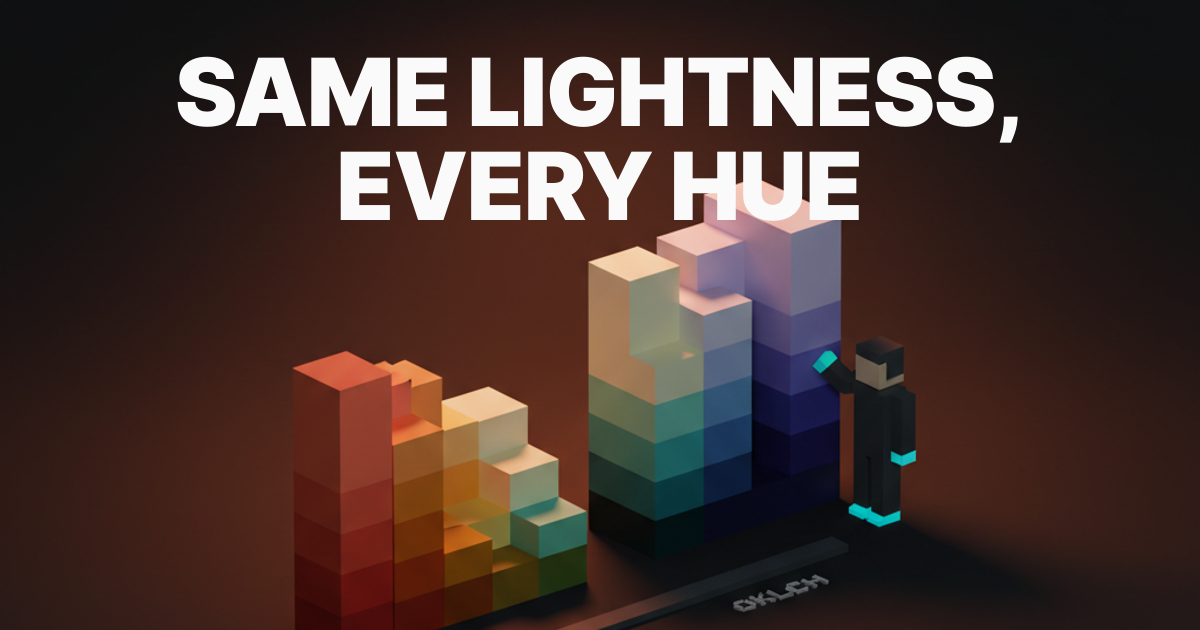 oklch color modern css