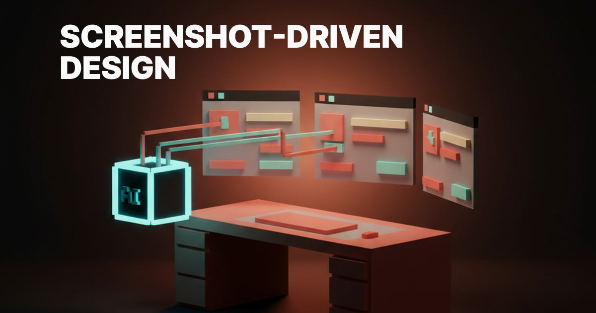 screenshot driven design