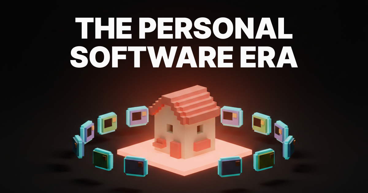 the personal software era