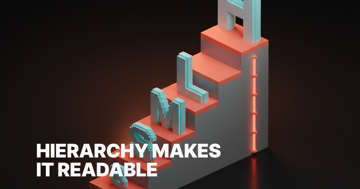 typographic hierarchy