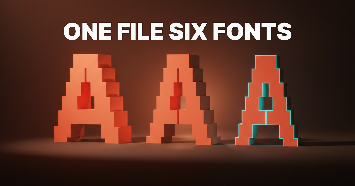 variable fonts