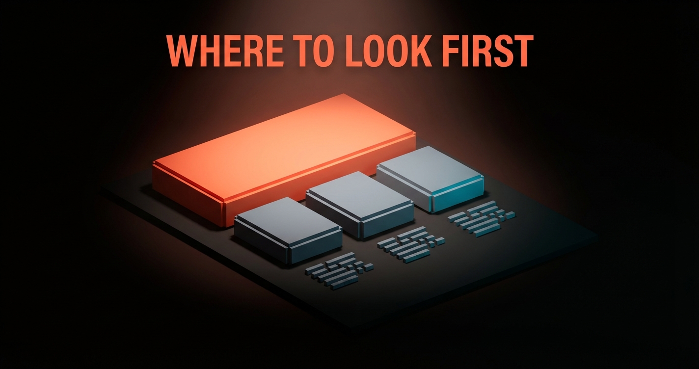 Voxel page layout showing visual hierarchy